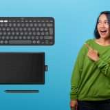 Tastiera Logitech + tavoletta grafica e penna Wacom all'incredibile prezzo di 54€ su Amazon