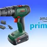 Trapano avvitatore Bosch con valigetta di accessori in sconto per i Prime Day (-30%)