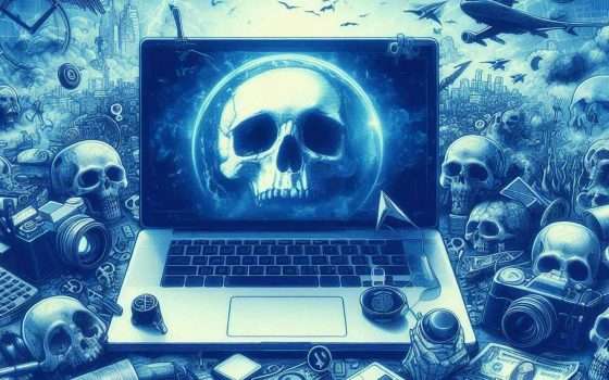 L'apocalisse online ha l'aspetto di una schermata blu