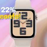 Apple Watch SE 2 al 22% di SCONTO su Amazon OGGI