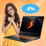 Acer Nitro V 16: sconto EPICO di 100 euro su Amazon