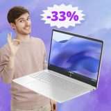 HP Chromebook 15a: un AFFARE da non perdere su Amazon (-33%)