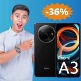 Xiaomi Redmi A3: sconto ESCLUSIVO su Amazon (-36%)
