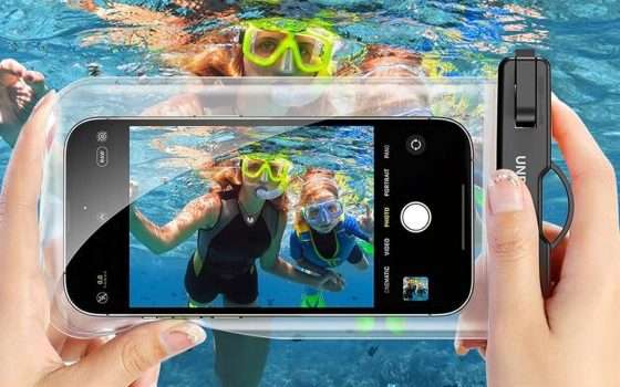 2 custodie impermeabili per smartphone a PREZZO STRACCIATO