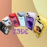 iPhone 14 256GB: PAZZO Prime Day, solo 759€