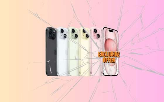 iPhone 15 128GB a PREZZO FRANTUMATO su eBay con Coupon
