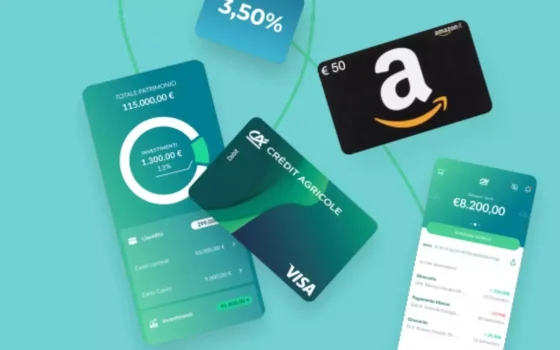 Conto online Crédit Agricole: niente canone per 9 mesi