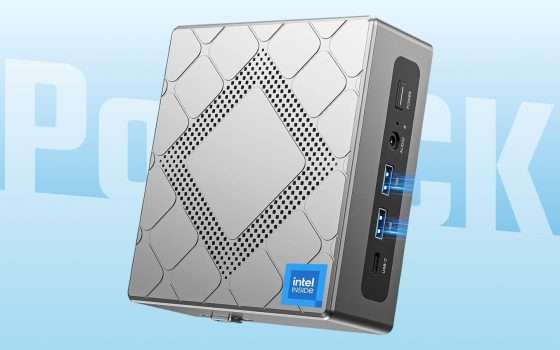 NiPoGi CK10: Mini PC con Intel Core, 16/512GB a -100€ (coupon)