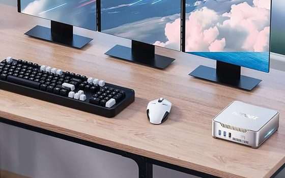 Mini PC: doppio sconto per NiPoGi GK3 Plus