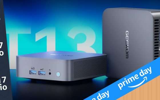 Mini PC in offerta al Prime Day: GT13 Pro, un MOSTRO di potenza
