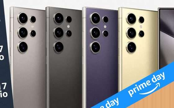 Prime Day: risparmia 510€ sul Samsung Galaxy 24 Ultra