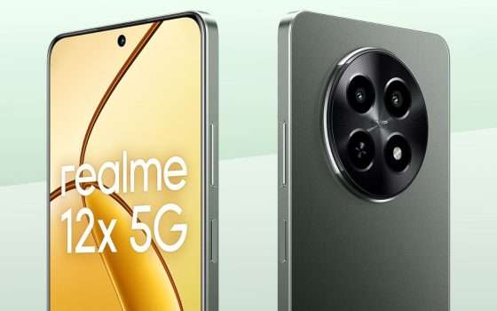 SCONTO RECORD: realme 12x 5G a soli 135€, mai così poco