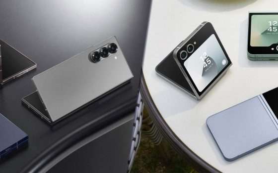 Samsung: display più grandi per i Galaxy Z Flip7 e Galaxy Z Fold7