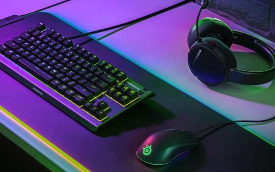 Tastiera da gaming: SteelSeries Apex 3 TKL in OFFERTA A TEMPO