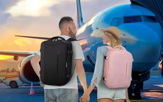 Zaino da Viaggio perfetto per Ryanair a 27€ con il Prime Day
