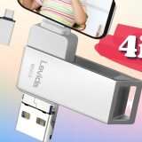 Chiavetta USB 512GB da usare anche su smartphone: 4 in 1 TOP