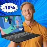 MSI Modern 15: sconto del 10% a tempo LIMITATISSIMO