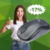 Mouse Logitech M220 SILENT: sconto ESCLUSIVO del 17%
