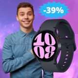 Samsung Galaxy Watch6: un AFFARE da prendere al volo (-39%)