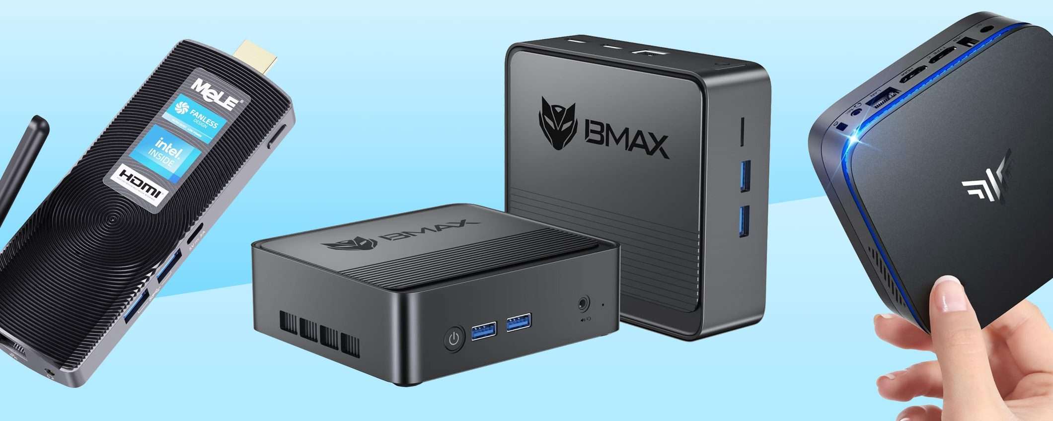 I migliori Mini PC in vendita su Amazon a meno di 150€