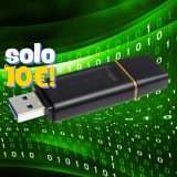 Pen Drive Kingston 128GB a soli 10€ su Amazon