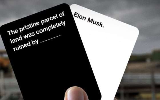 Cards Against Humanity denuncia SpaceX (update)