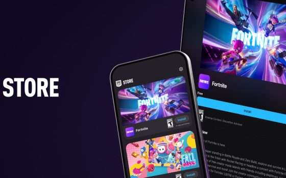 Epic Games Store preinstallato su smartphone Android