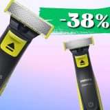 Philips OneBlade, kit completo per barba e corpo GLABRI (-37%)