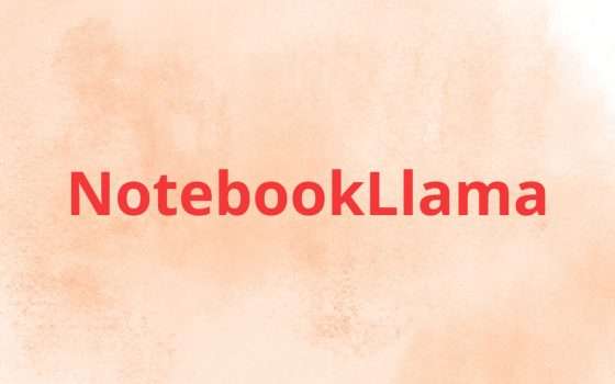 Meta rilascia NotebookLlama, il generatore di podcast open source