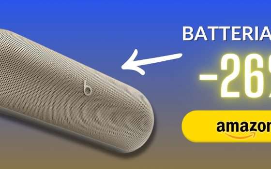 Risparmia il 26% sul Beats Pill, altoparlante Bluetooth dal design chic