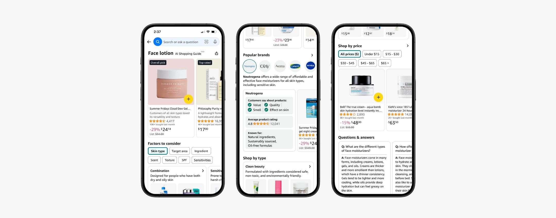 Amazon presenta la sua guida agli acquisti con l’AI