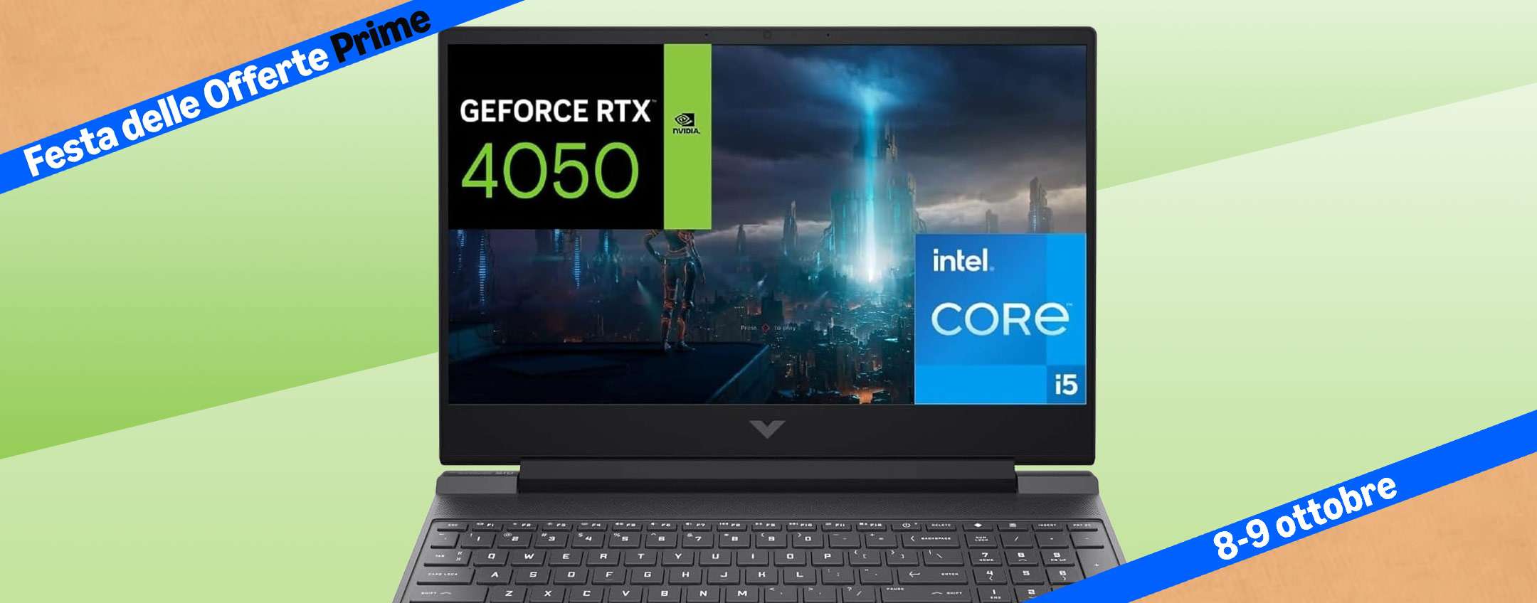 Festa Prime e notebook da gaming: l’affare HP Victus 15