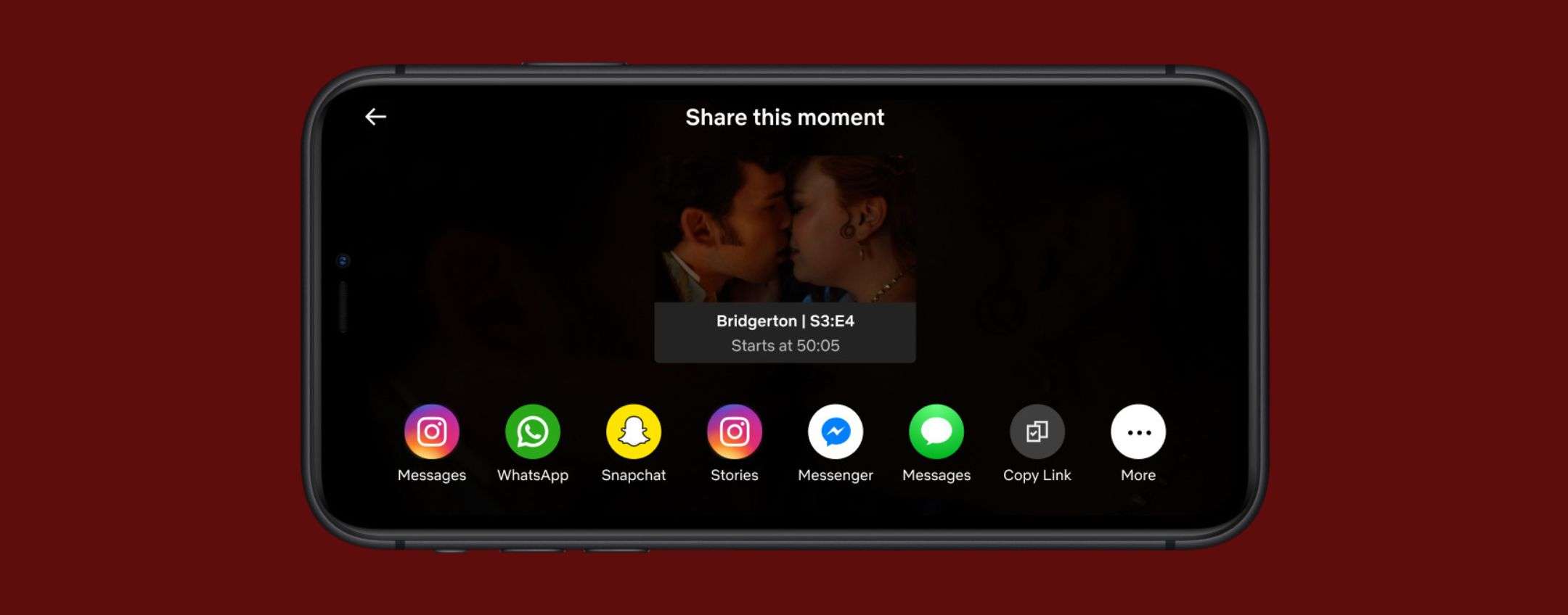 Netflix, Moments per condividere scene di film e serie tv sui social