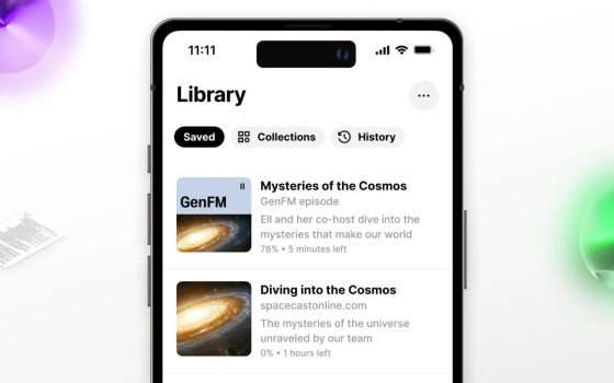 GenFM di ElevenLabs genera podcast da PDF, articoli e altro