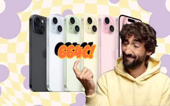 iPhone 15 128GB a soli 664€: scopri il Coupon del risparmio