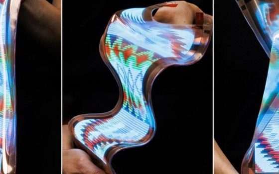 LG svela lo schermo che si torce e si allunga del 50%