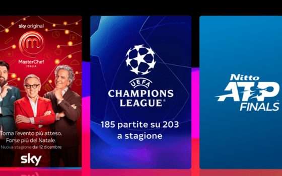 Tutto lo sport e l'intrattenimento di Sky a meno di 25€ al mese
