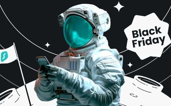 VPN Surfshark, sconto da Black Friday: 1,99€ al mese e 4 mesi gratis