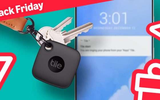 Tile Mate: il tracker a METÀ PREZZO per il Black Friday (12,49€)