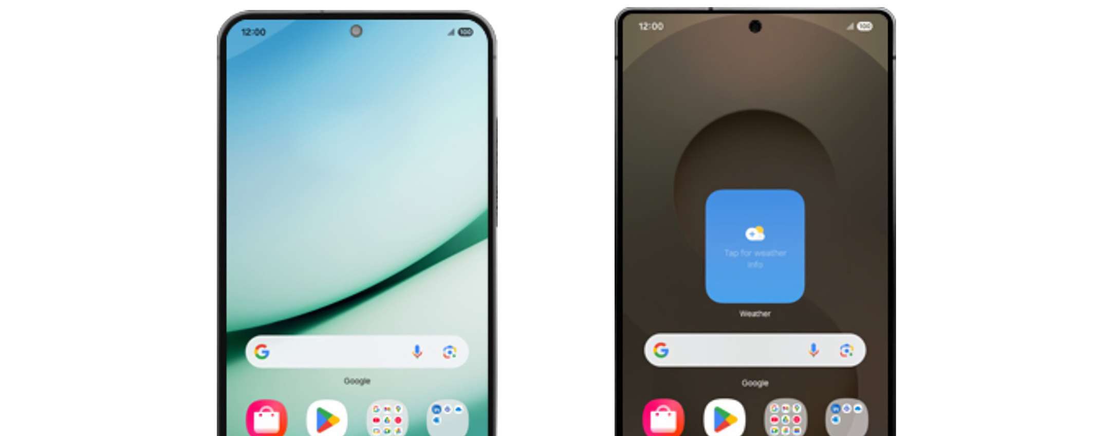 Samsung Galaxy S25 Plus e Ultra: i rendering della parte frontale