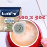 300 Cialde Caffè Borbone a niente su eBay: solo 50€