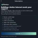 Bluesky+, l'abbonamento premium di Bluesky sta per arrivare