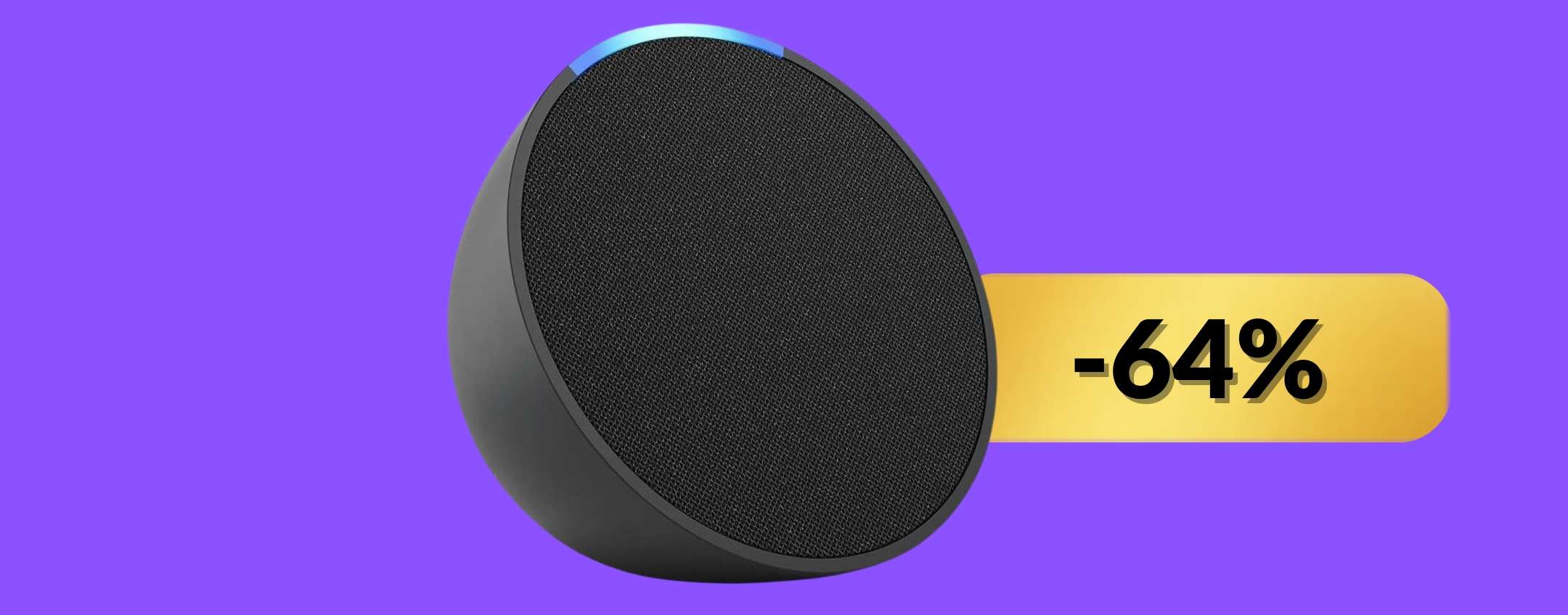 Echo POP, l’ultimo modello scende a soli 20€: occasione su Amazon