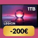 Lenovo Legion Go: 200€ di sconto sulla console portatile più ambita