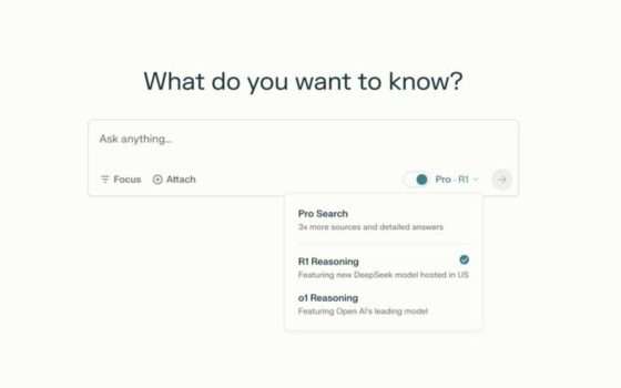 Perplexity integra DeepSeek: come usare l'AI cinese