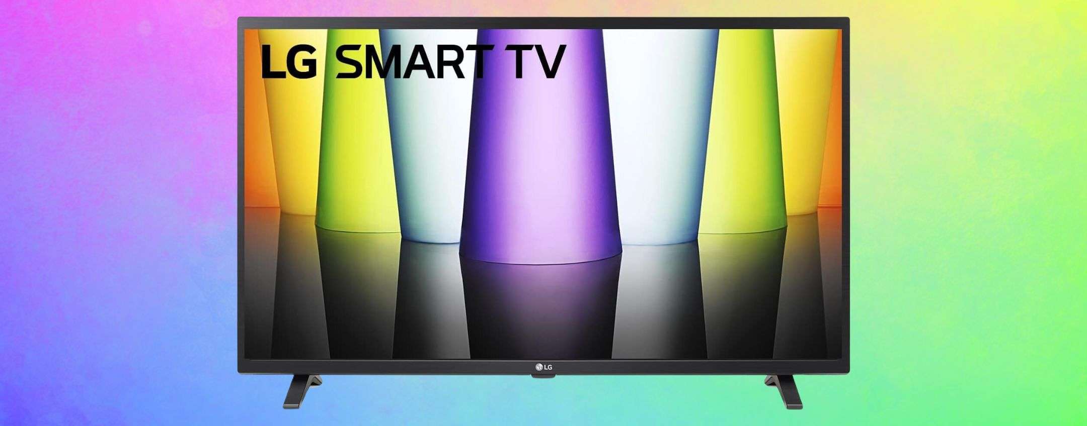 Occasione Smart TV LG 32″ FHD: 40% di sconto su Amazon