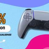 PlayStation 5 Dualsense, in argento è una cometa (sconto su Amazon)