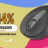 Logitech Signature M650 è il mouse wireless per eccellenza (-44%)
