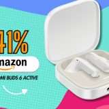 Xiaomi Redmi Buds 6 Active a soli 12€, aggiungile subito al carrello