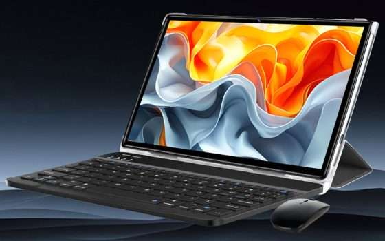 Tablet Android con accessori (mouse, tastiera ecc) in sconto a 109€